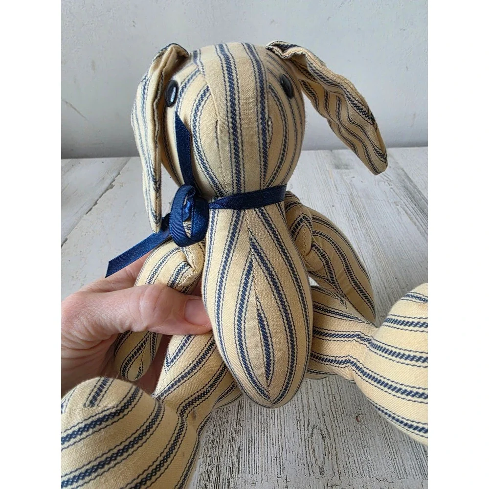Overly raker jointed Easter Bunny spring decor plush stuffed‎